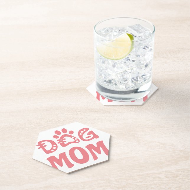 Dog Mom Paper Coaster (Insitu)