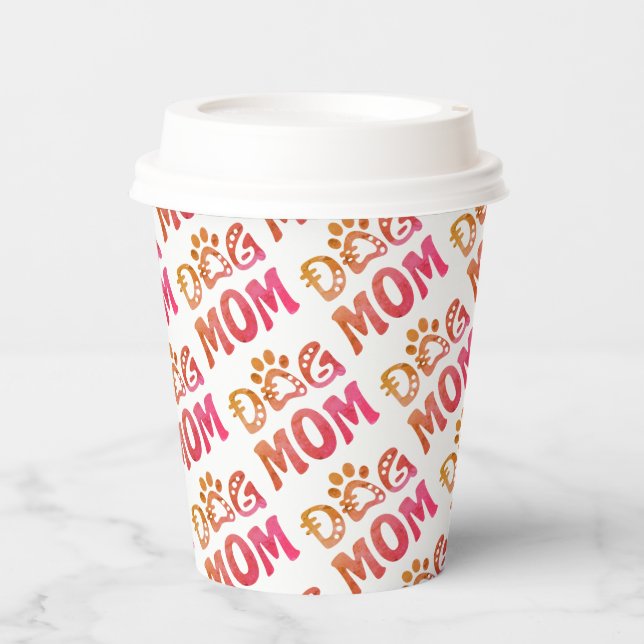 Dog Mom Paper Cups (Front)