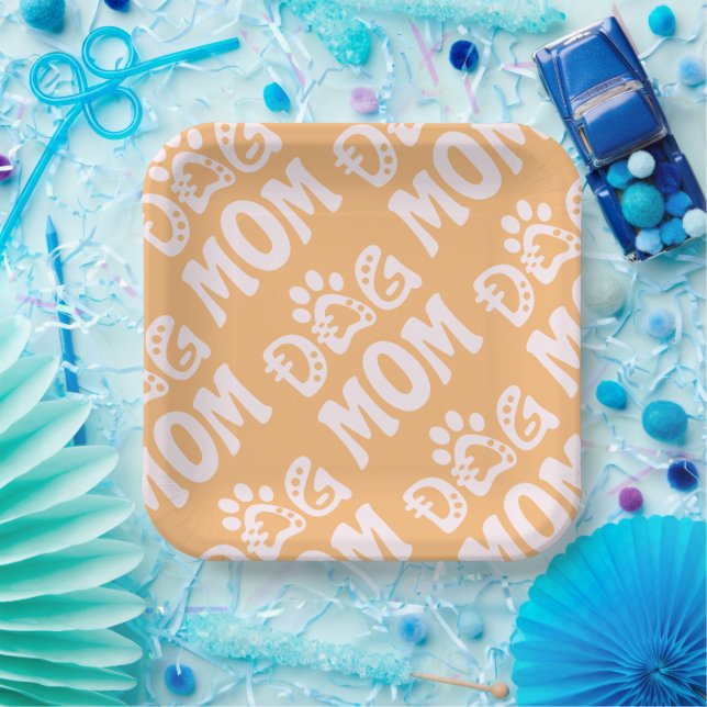 Dog Mom Paper Plates (Party)