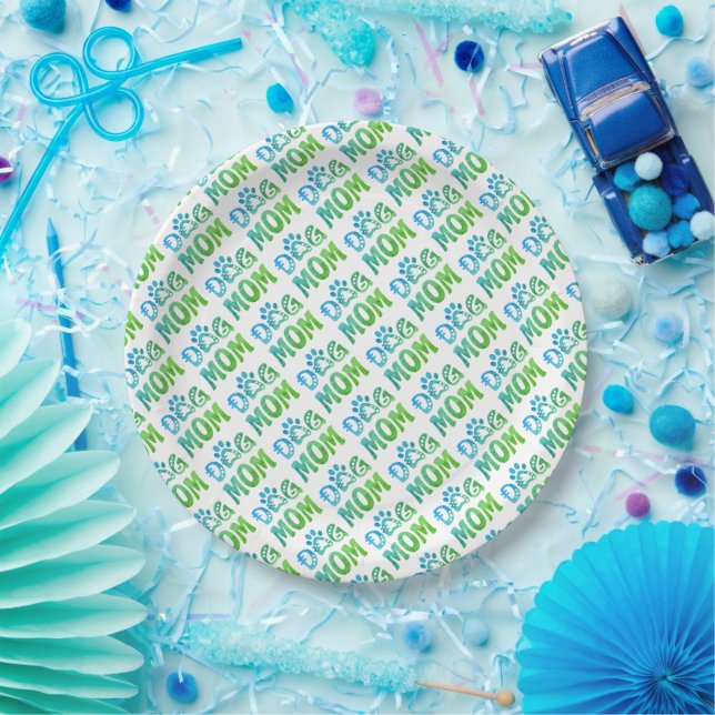 Dog Mom Paper Plates (Party)