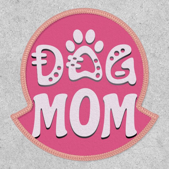 Dog Mom Patch (Front)