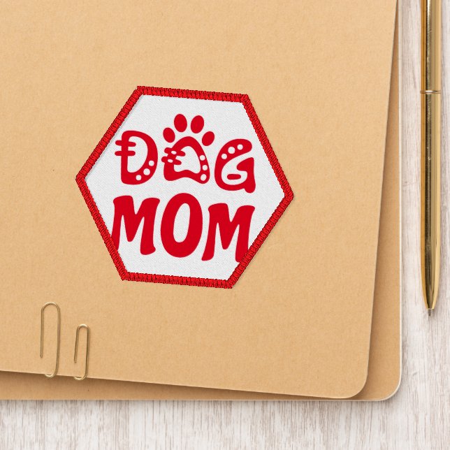 Dog Mom Patch (On Folder)