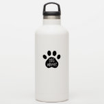 Dog Mom Paw 3" x 3" Custom-Cut Vinyl Stickers<br><div class="desc">Dog Mom Paw Sticker - super cute sticker to show your love for being a dog mom :-) Perfect for water bottles or anywhere you want to think of your dog.</div>