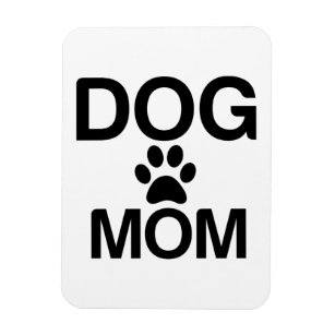 DOG MOM PAW MAGNET