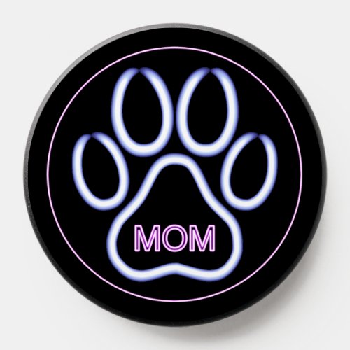 Dog Mom Paw Print  Phone Grips PopSocket