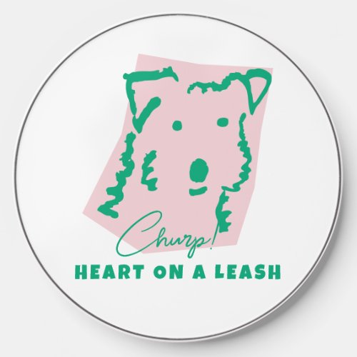Dog Mom Personalized Fox Terrier Wireless Charger