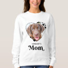 Dog MOM Personalized Heart Dog Lover Pet Photo