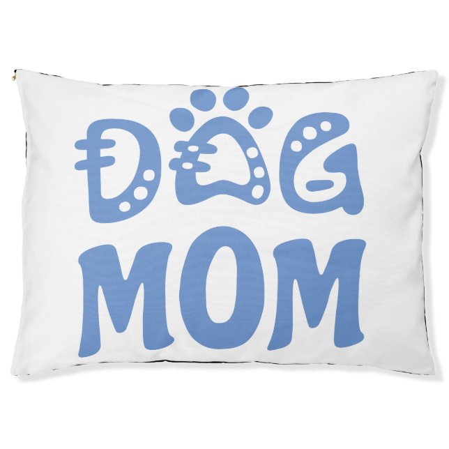 Dog Mom Pet Bed (Front)