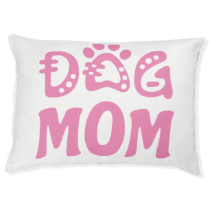 Dog Mom Pet Bed