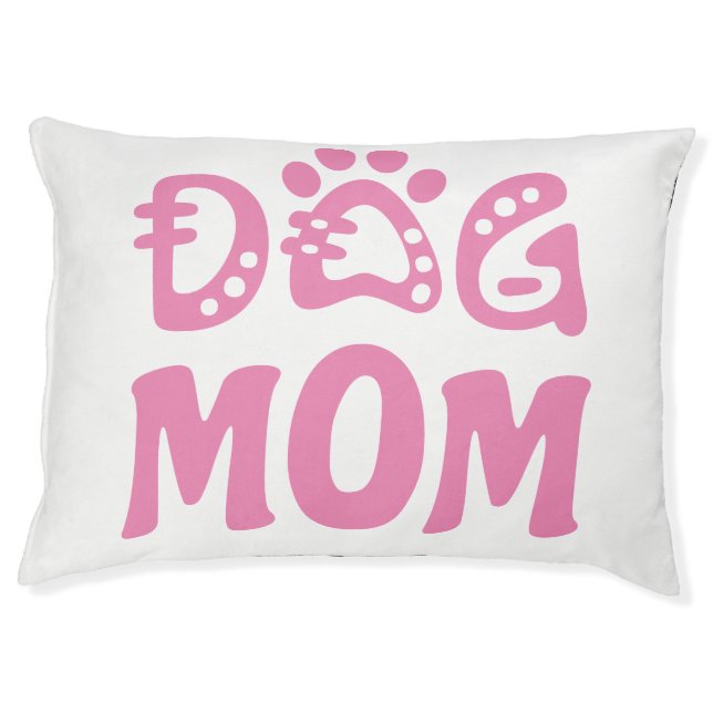 Dog Mom Pet Bed (Front)