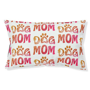Dog Mom Pet Bed
