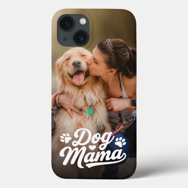 Dog Mom Pet Photo Case-Mate iPhone Case (Back)