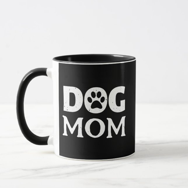 Dog Mom Photo Mug (Left)