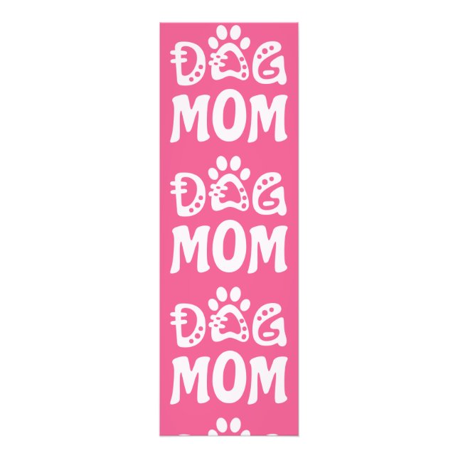 Dog Mom Photo Print (Front)