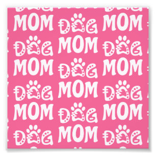 Dog Mom Photo Print