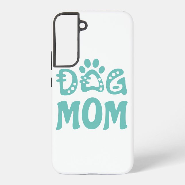 Dog Mom Samsung Galaxy Case (Back)