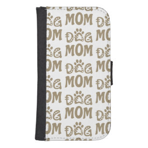 Dog Mom Galaxy S4 Wallet Case