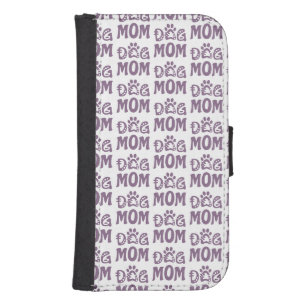 Dog Mom Galaxy S4 Wallet Case