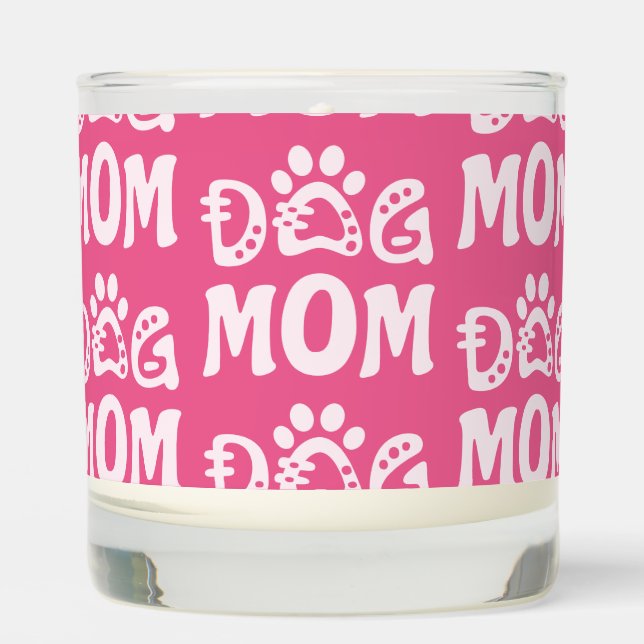 Dog Mom Scented Candle (Front)