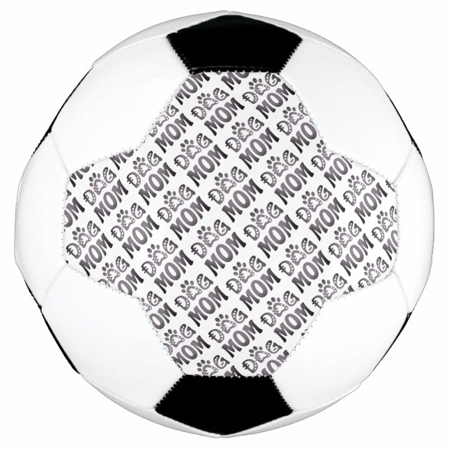 Dog Mom Soccer Ball (Front)