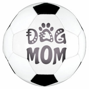 Dog Mom Soccer Ball