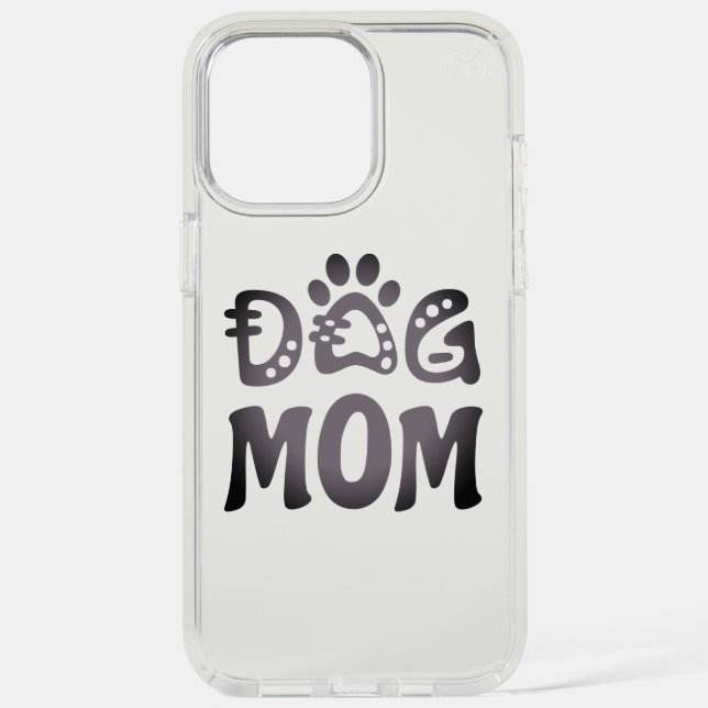 Dog Mom Speck iPhone Case (Front)