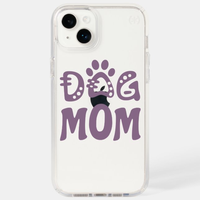 Dog Mom Speck iPhone Case (Front)