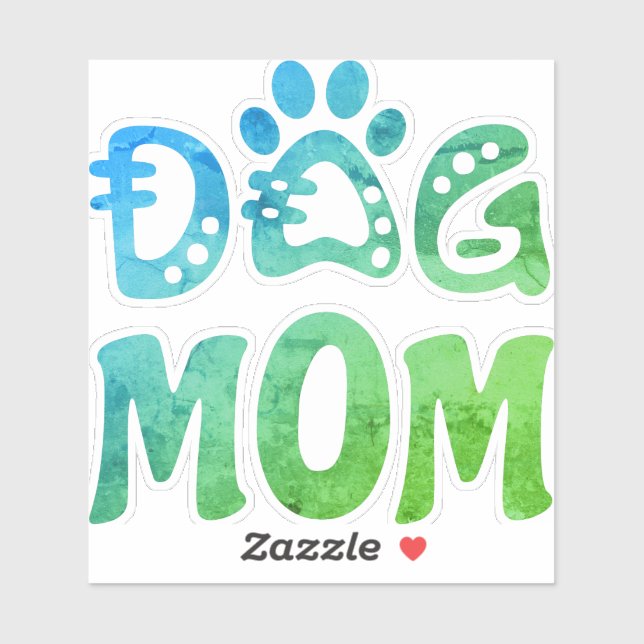 Dog Mom Sticker (Sheet)