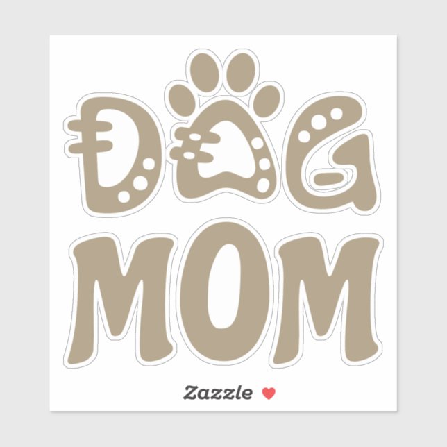 Dog Mom Sticker (Sheet)