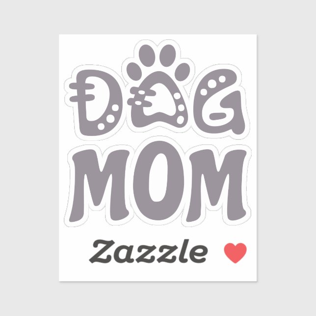 Dog Mom Sticker (Sheet)