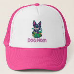 Dog Mom, summer and funny birthday gift  Trucker Hat<br><div class="desc">As a dog mom,  you want to show off your love for your furry friend,  and this Trucker Hat is the perfect way to do it!</div>