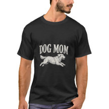 Dog Mom T-Shirt – Vintage Distressed Dog Tee