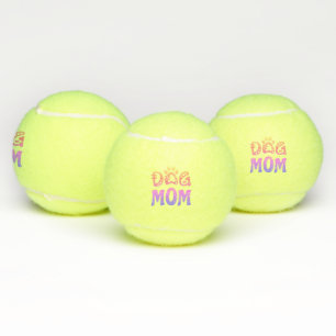 Dog Mom Tennis Balls