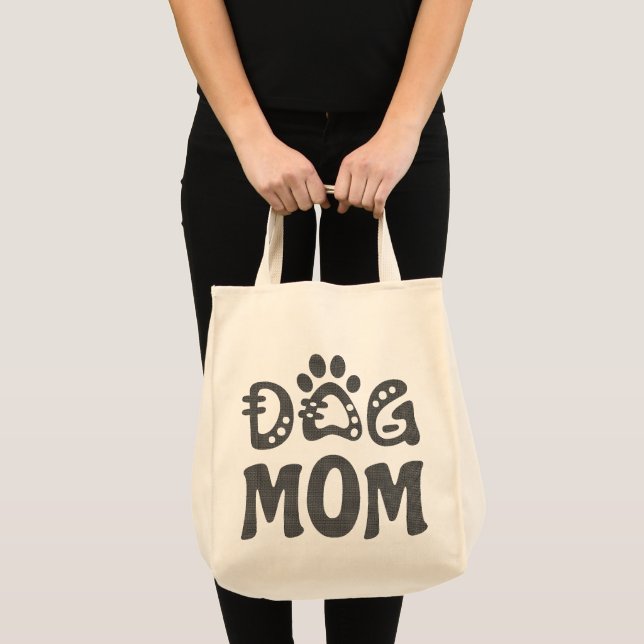 Dog Mom Tote Bag (Front (Product))
