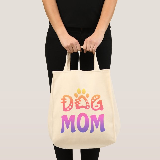 Dog Mom Tote Bag (Front (Product))