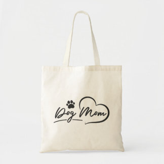 Dog Mom Tote Bag