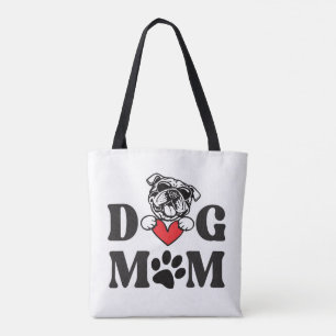 Dog mom  tote bag