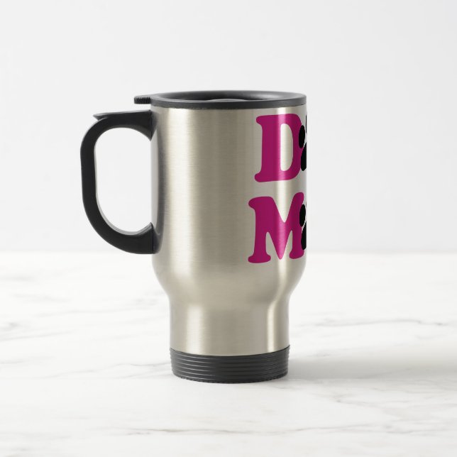 Dog Mom Travel Mug (Left)