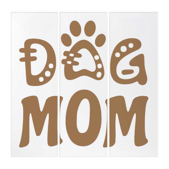 Dog Mom Triptych (Front)