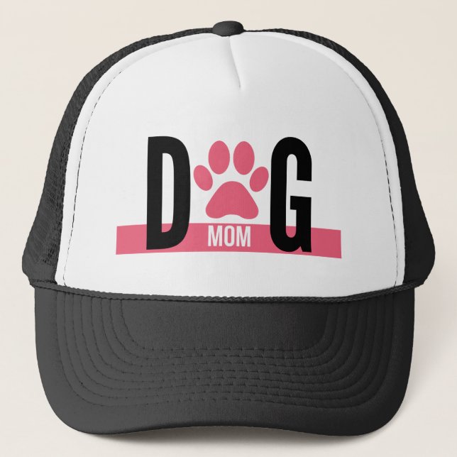 Dog Mom Trucker Hat (Front)