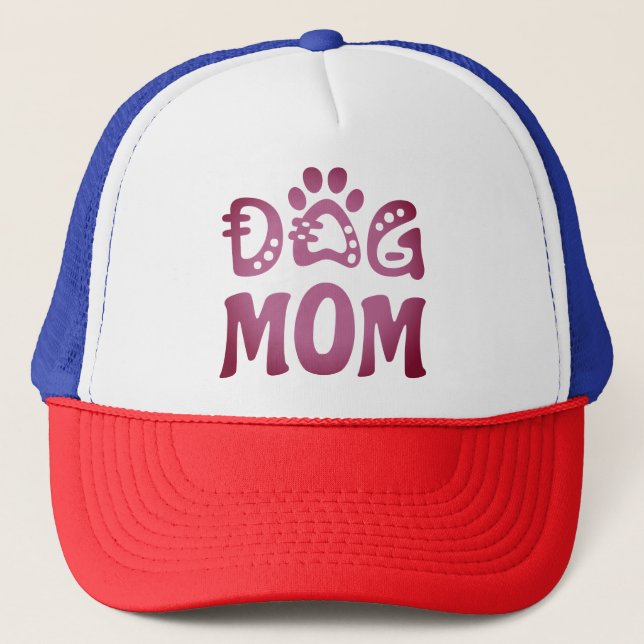 Dog Mom Trucker Hat (Front)