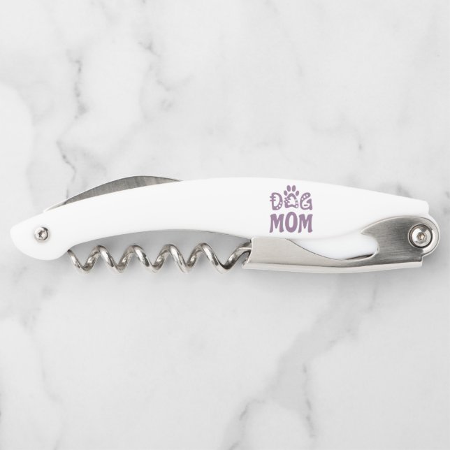 Dog Mom Waiter's Corkscrew (Back)