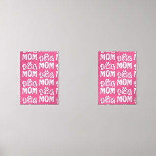 Dog Mom Wall Art Sets