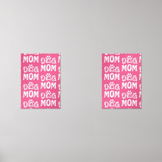Dog Mom Wall Art Sets (Front)