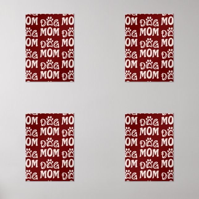 Dog Mom Wall Art Sets (Front)