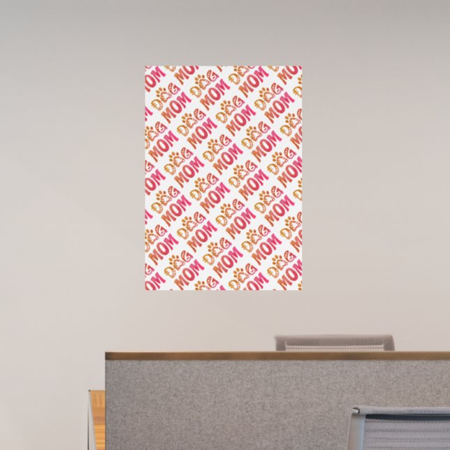 Dog Mom Wall Decal (Office)