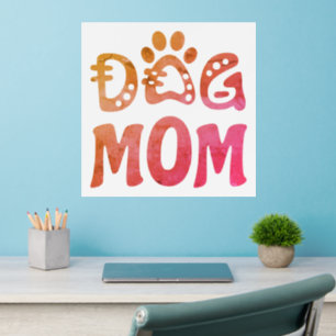 Dog Mom Wall Decal