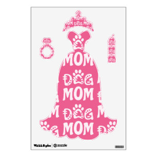 Dog Mom Wall Decal