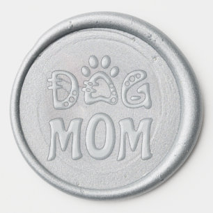 Dog Mom Wax Seal Sticker