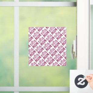 Dog Mom Window Cling